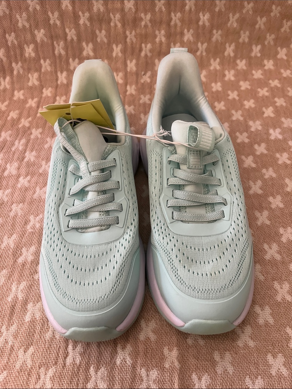 all in motion Light Mint and Pink Kids' Sneakers